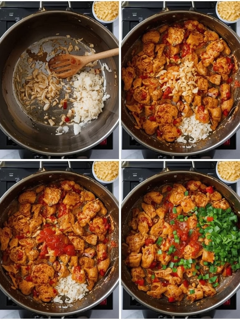 Bang Bang Chicken Bowl steps