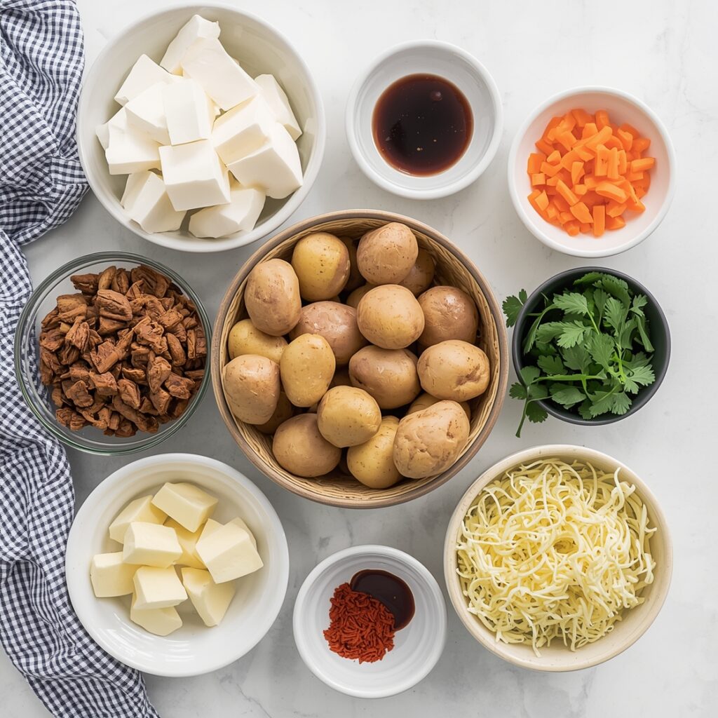 Cheesy Ranch Potatoes ingredients