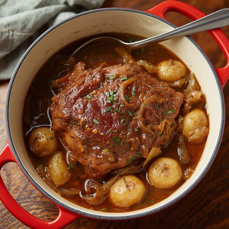 French Onion Pot Roast