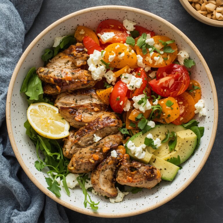 Greek Chicken Bowls