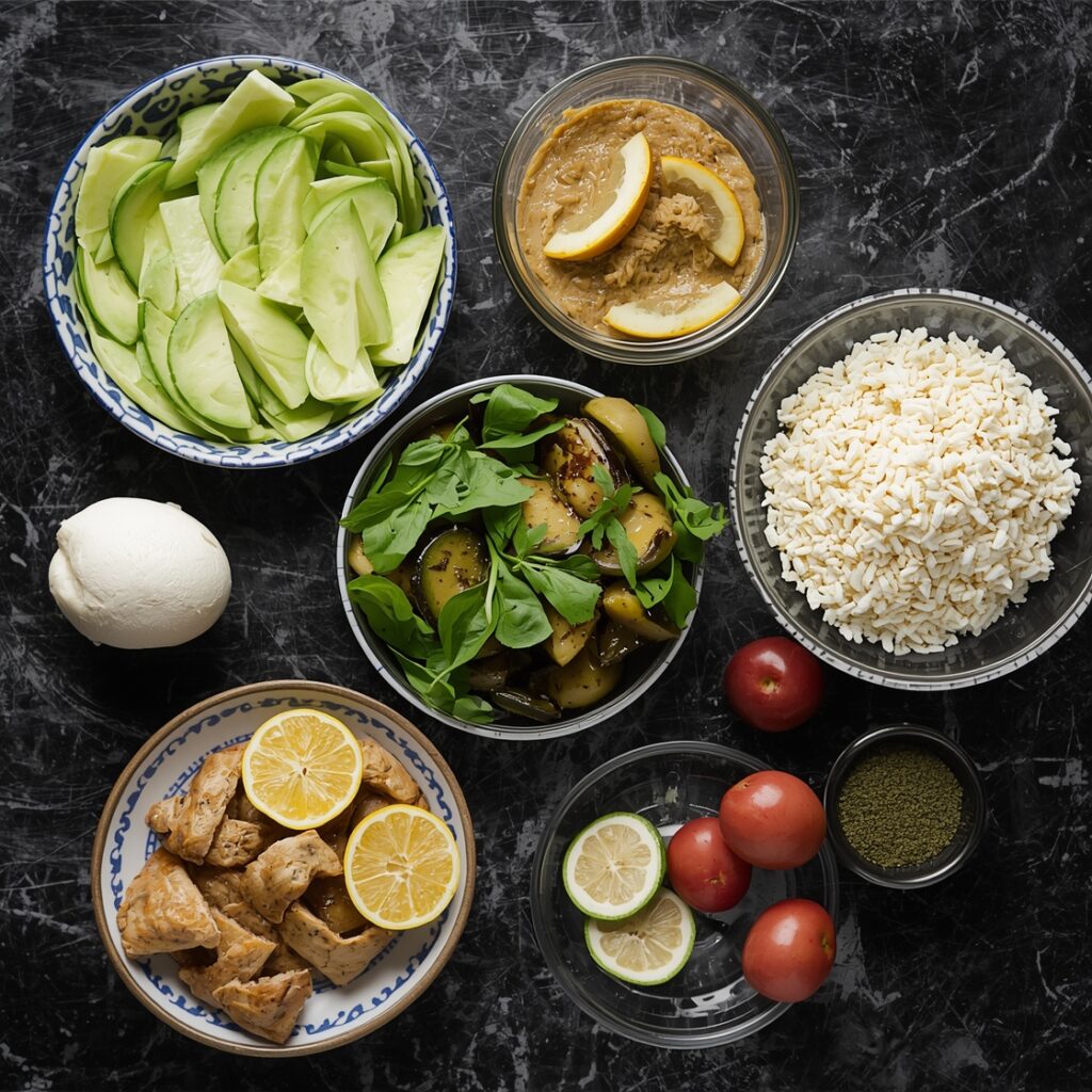 Lazy Dinners ingredients