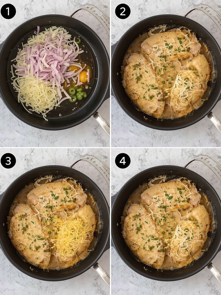 Parmesan Chicken steps