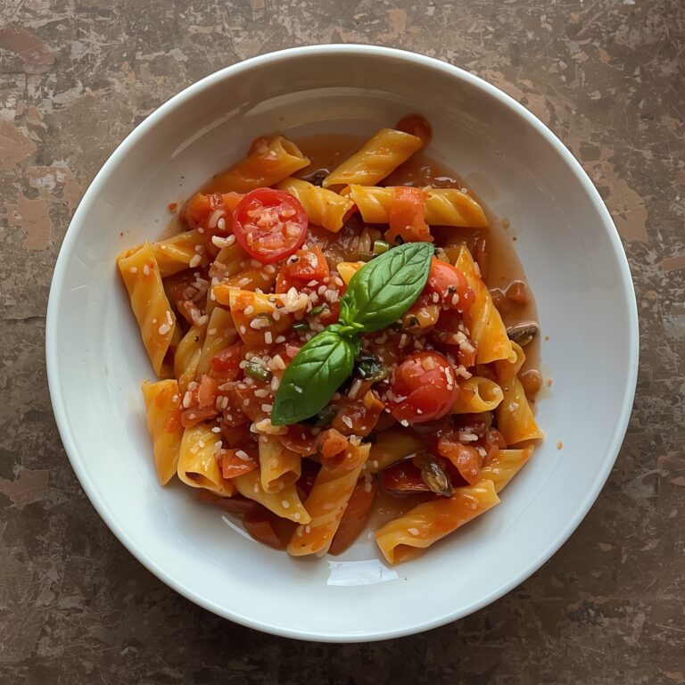 Tomato Garlic Pasta
