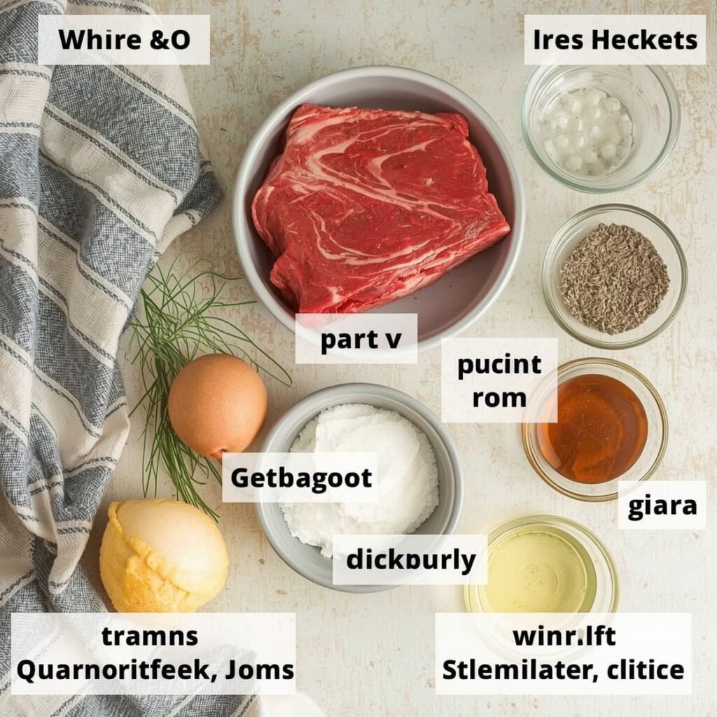 beef chuck steak recipes ingredients