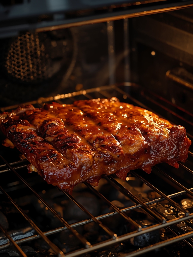 beef ribs in oven steps