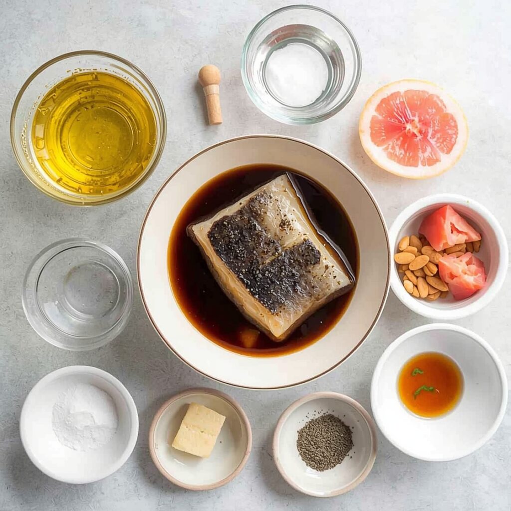 black cod miso recipe ingredients