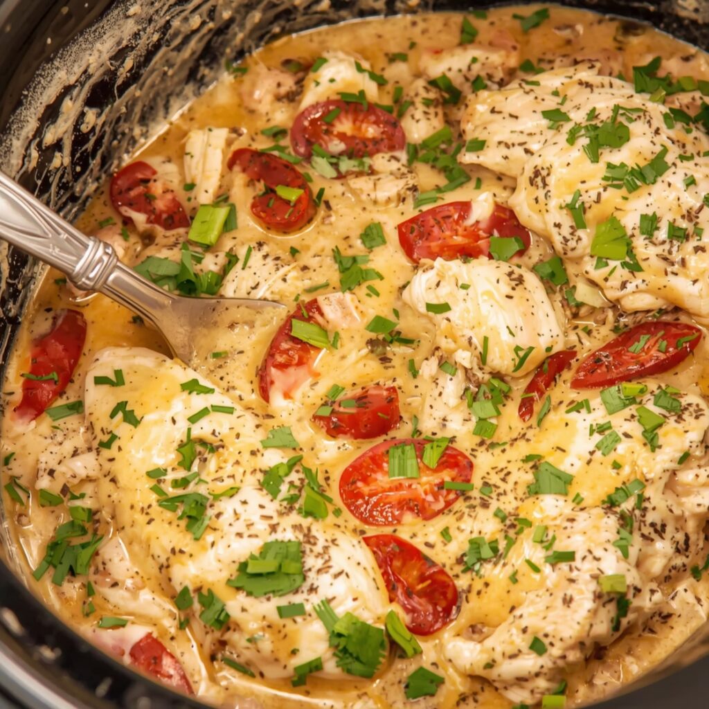 chicken and cream cheese slow cooker