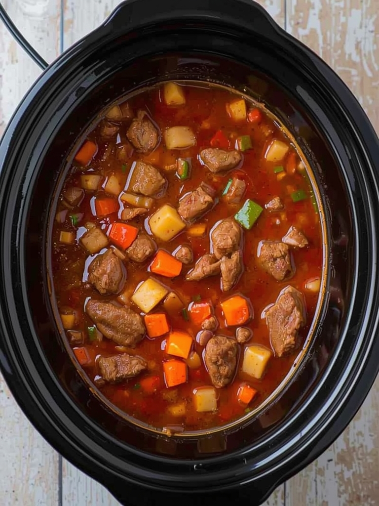 crock pot beef stew recipes slow cooker steps