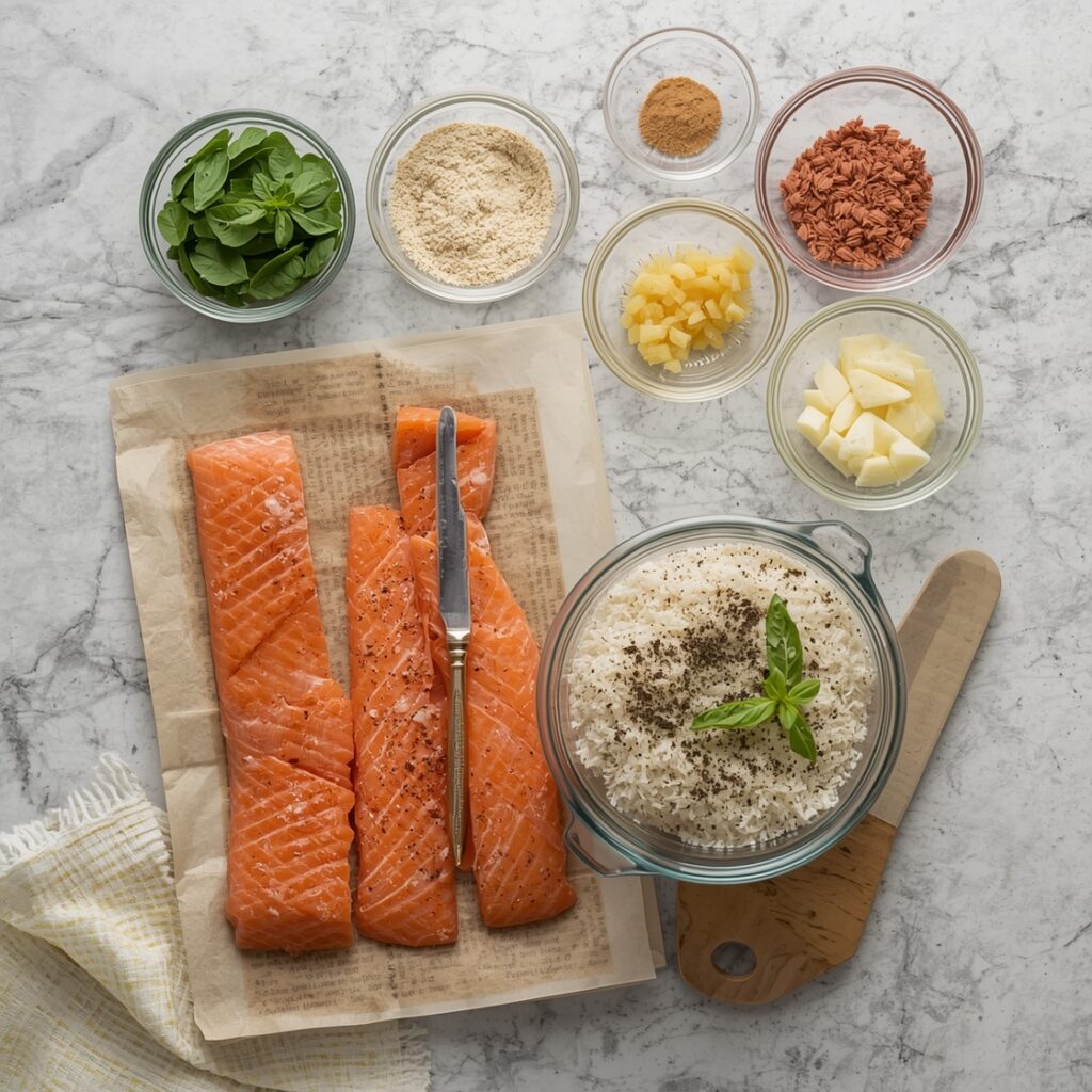 easy salmon patty recipe ingredients