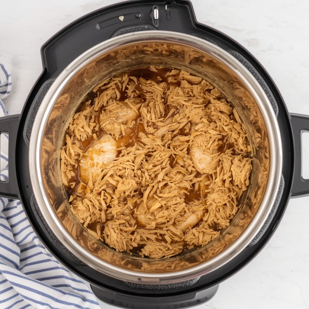 instant pot shredded chicken