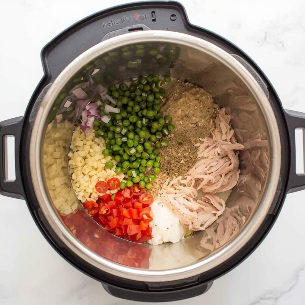 instant pot shredded chicken ingredients