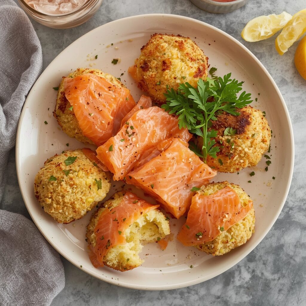 salmon croquettes soul food recipe ingredients
