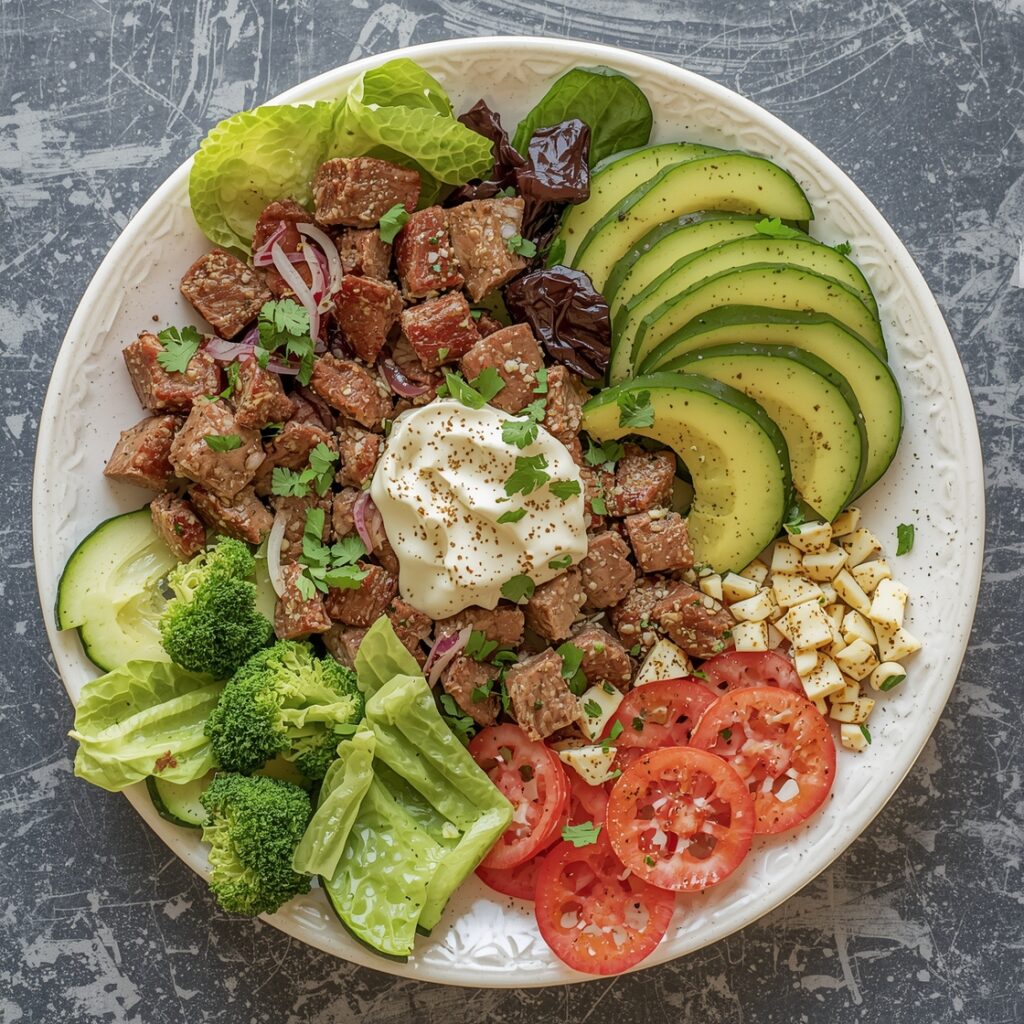steak salad recipes ingredients