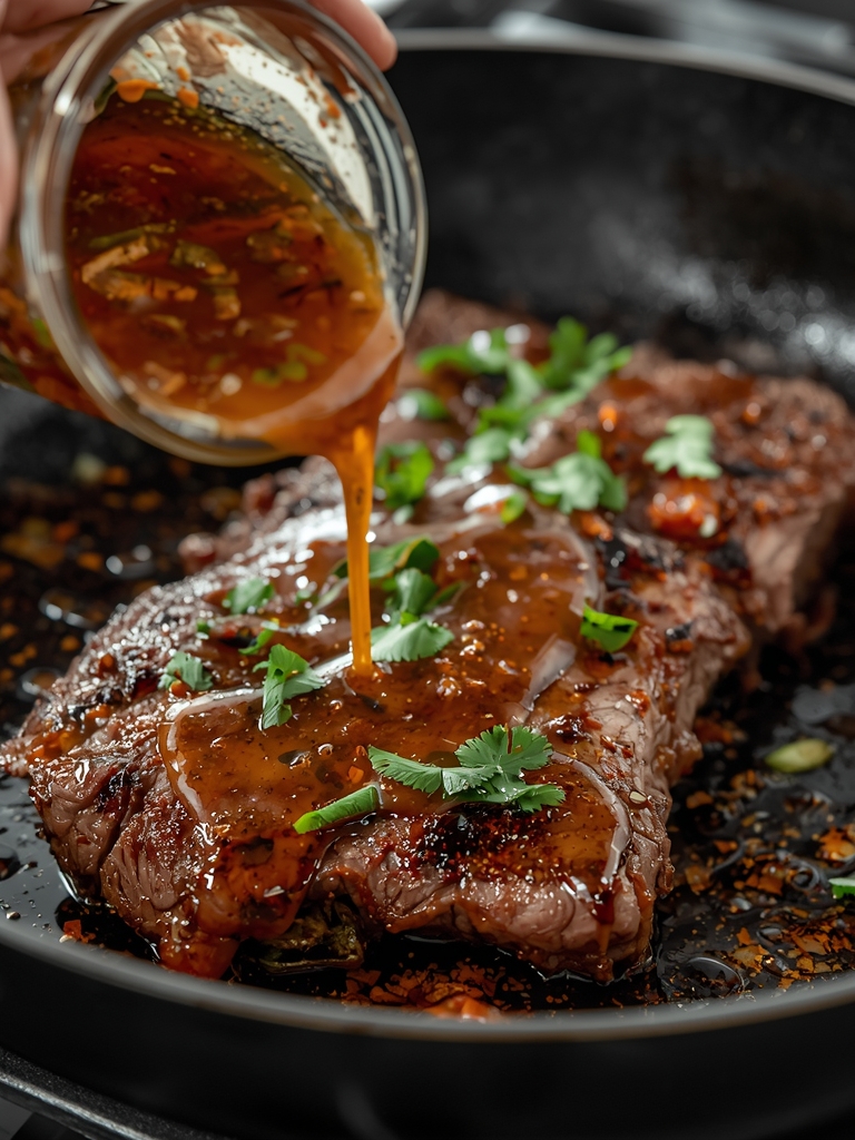 steak taco marinade steps