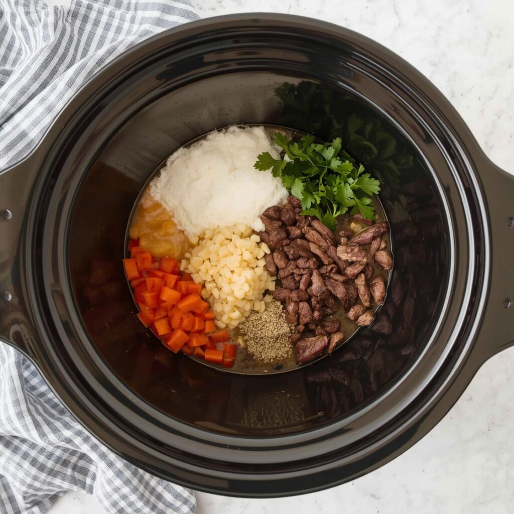 stew meat crock pot ingredients