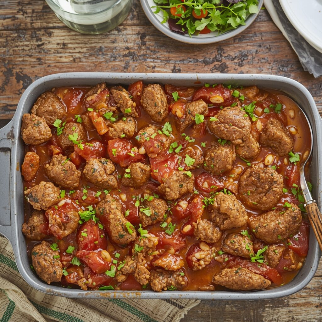 Amish Hamburger Steak Bake