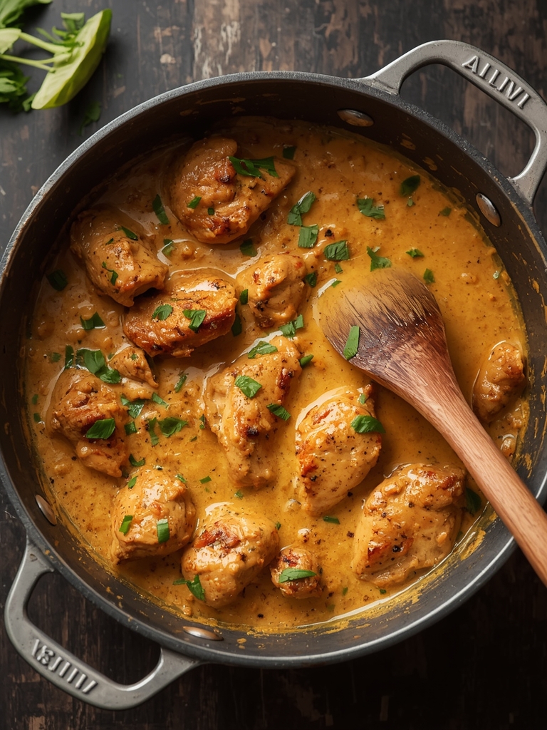 Cowboy Butter Chicken steps