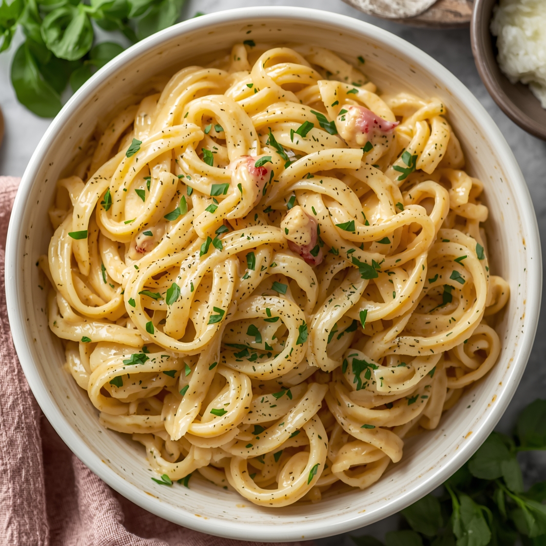 Creamy Garlic Pasta