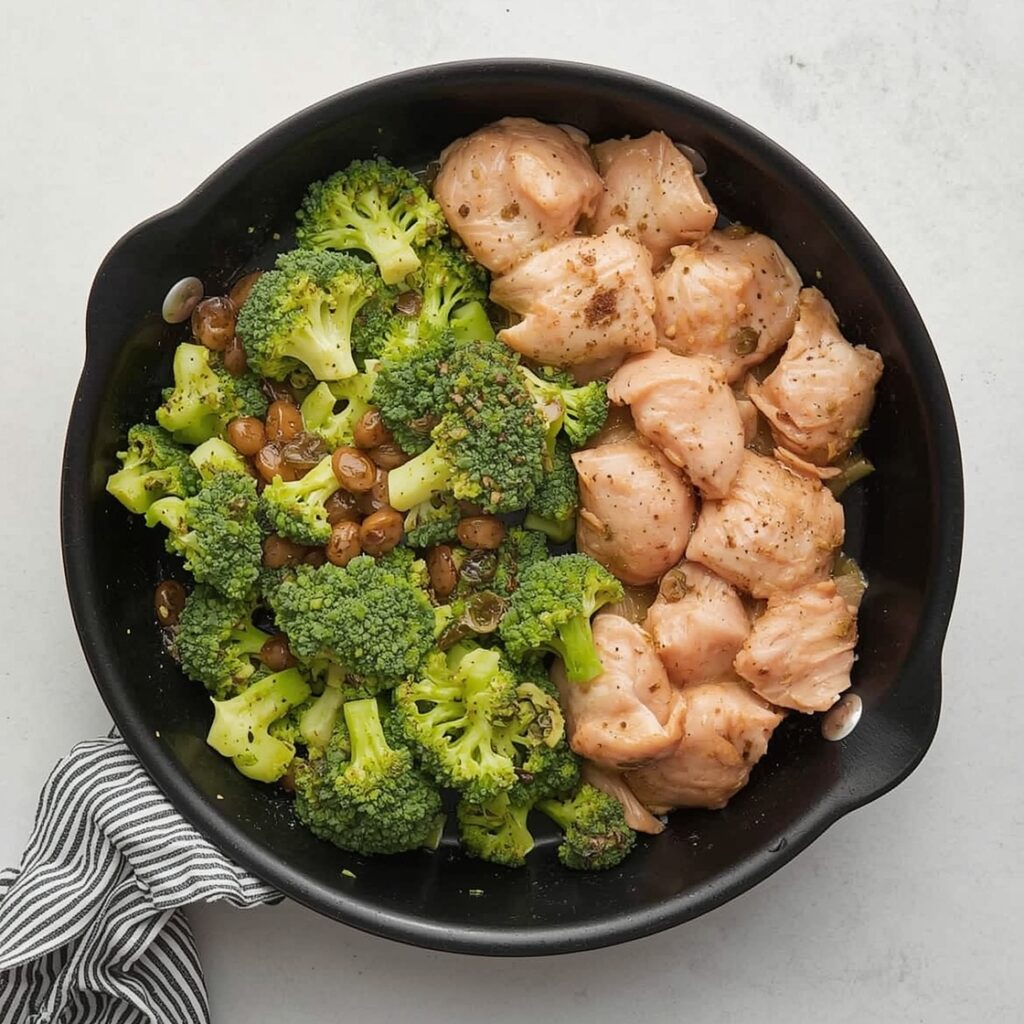 Rotisserie Chicken Broccoli Pasta ingredients