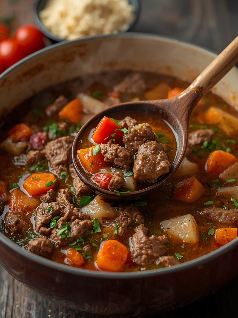 beef soup steps