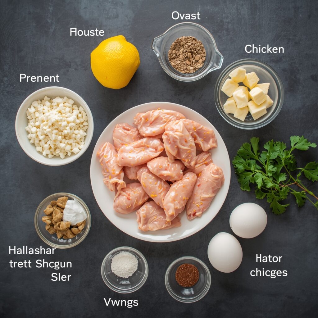 oven chicken wings ingredients