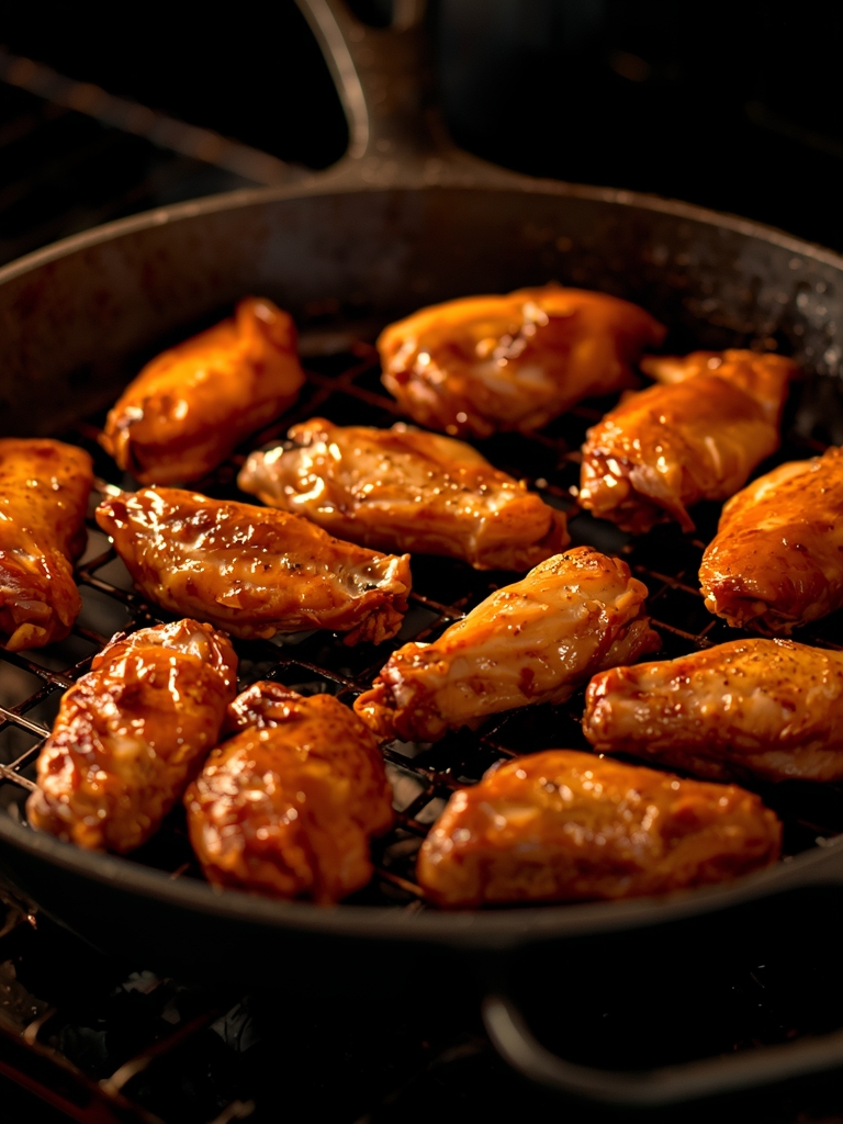 oven chicken wings steps