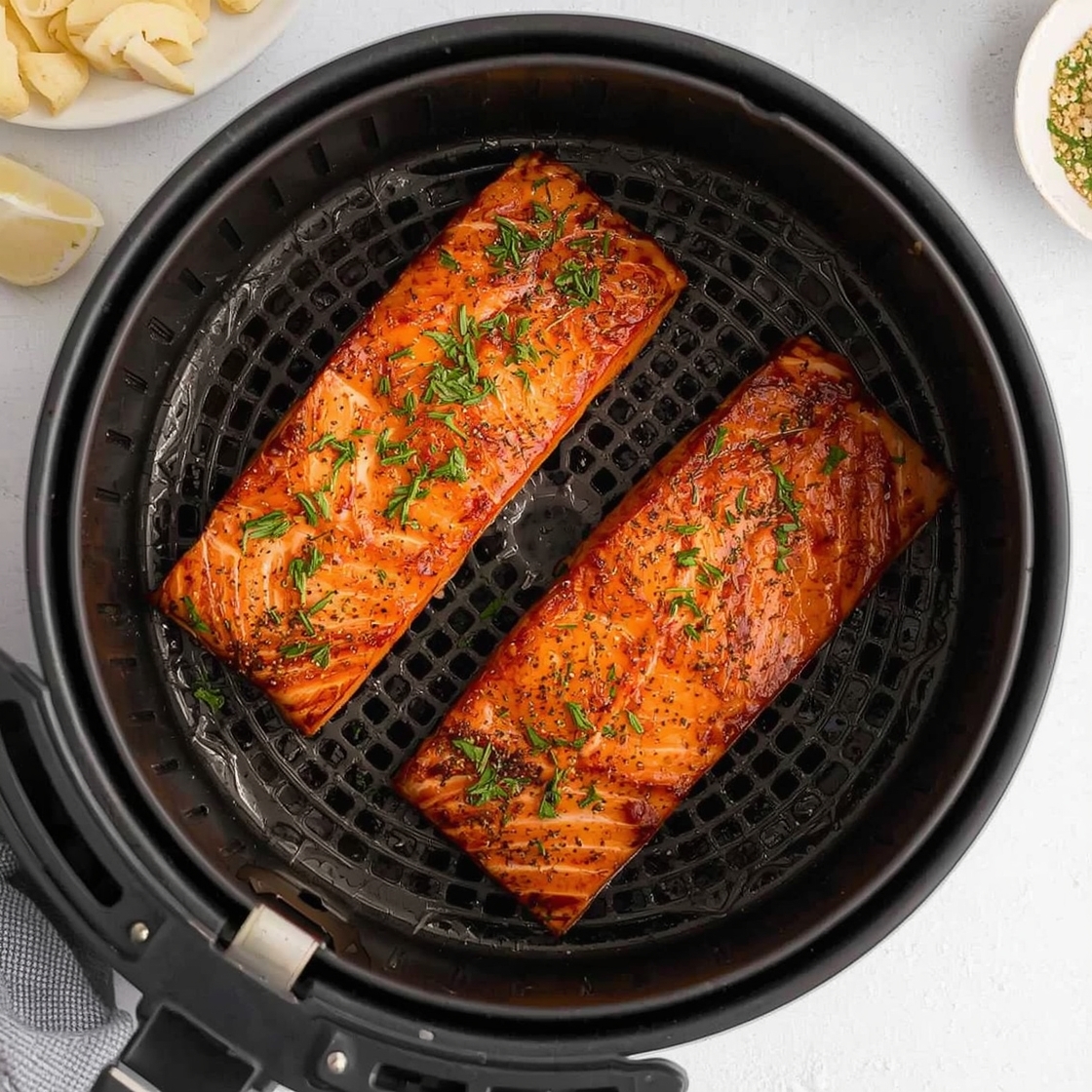 air fryer salmon