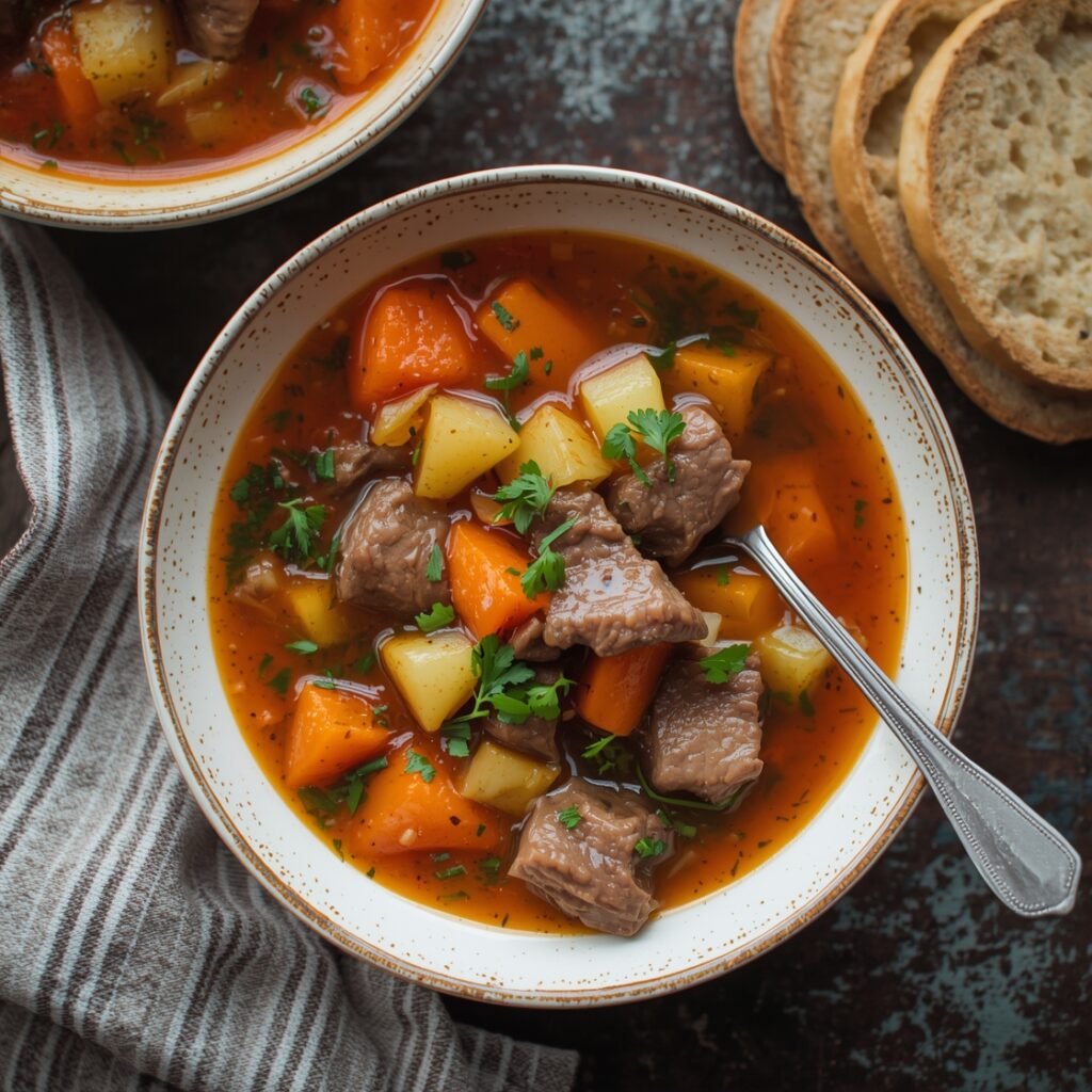 best vegetable beef soup
