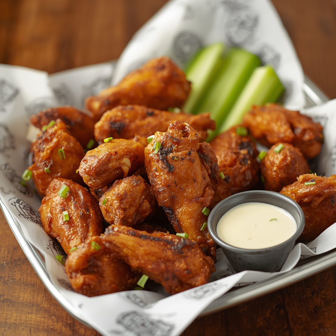 fried chicken wings